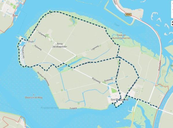 doorsteek-ommetje StPhilipsland
